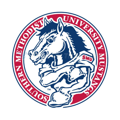 Southern Methodist Mustangs Iron-on Stickers (Heat Transfers)NO.6292